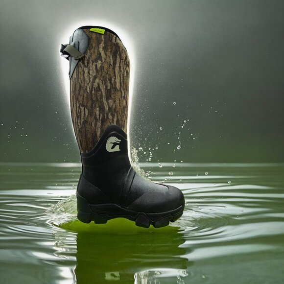 Gator Waders Women's Omega Uninsulated Mossy Oak Bottomland Waterproof Boots - Picture 13 of 14